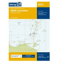 Imray Charts Imray Seekarte B311 - Middle Grenadines 1:32.500 Imray, Laurie, Norie & Wilson Ltd.
