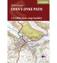 Long Distance Hiking Cicerone Map Booklet Schottland - Walking Offa's Dyke Path 1:25.000 Cicerone