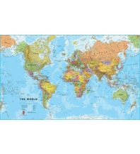 Poster und Wandkarten World Map political, laminated 1:20.000.000 Maps International