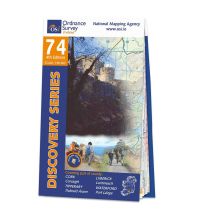 Wanderkarten Irland OSi Discovery Map 74 Irland - Cork, Limerick, Tipperary, Waterford 1:50.000 Ordnance Survey UK