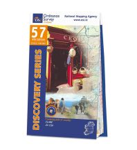 Wanderkarten Irland OSi Discovery Map 57, Clare/An Clár 1:50.000 Ordnance Survey UK