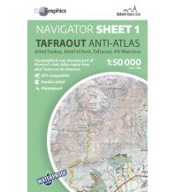 Wanderkarten Marokko OAC Navigator Sheet 1, Tafraout 1:50.000 Oxford Alpine Club