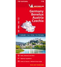 Road Maps Michelin Mitteleuropa Michelin