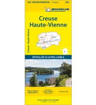 Straßenkarten Frankreich Michelin Creuse, Haute-Vienne (Limousin) Michelin