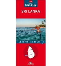 Straßenkarten Michelin Sri Lanka Michelin
