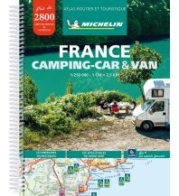 Camping Guides France Camping-car & van (A4 - Spirale) Michelin