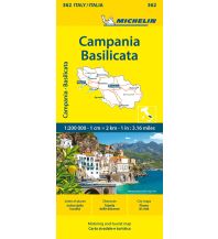 Road Maps Italy Michelin Kampanien, Basilikata Michelin