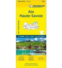 Straßenkarten Frankreich Michelin Straßenkarte Local 328 Frankreich, Hochsavoyen 1:150.000 Michelin