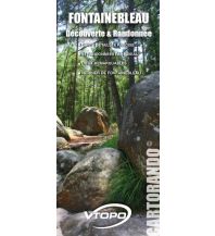 Hiking Maps VTopo Cartorando Decouverte & Randonnee Frankreich - Fontainebleau 1:31.000 Vtopo 