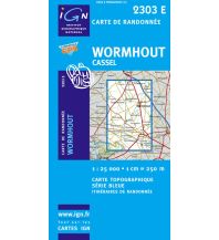 Hiking Maps France IGN WK 2303 ET Top 25 Frankreich - Wormhout - Cassel 1:25.000 IGN