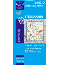 Hiking Maps France IGN WK 2403 OT Top 25 Frankreich - Steenvoorde 1:25.000 IGN