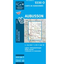 Hiking Maps France IGN WK 2330 OT Top 25 Frankreich - Aubusson 1:25.000 IGN