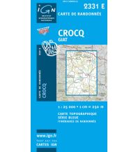 Hiking Maps France IGN WK 2331 ET Top 25 Frankreich - Crocq / Giat 1:25.000 IGN
