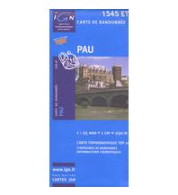 Hiking Maps France IGN WK 1545 ET Top 25 Frankreich - Pau 1:25.000 IGN