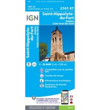 Hiking Maps France IGN Carte 2741 ET Frankreich - Saint-Hippolyte-du-Fort 1:25.000 IGN