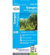 Hiking Maps IGN Carte 2742 ET Frankreich - Ganges 1:25.000 IGN