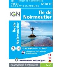 Hiking Maps IGN Carte M1125 OT Frankreich - Ile de Noirmoutier 1:25.000 IGN