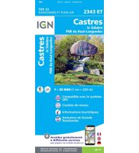 Hiking Maps IGN Carte 2343 ET Frankreich - Castres 1:25.000 IGN