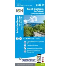 Hiking Maps France IGN Carte 2642 ET Frankreich - Saint-Guilhem-le-Desert 1:25.000 IGN