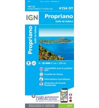 Wanderkarten Frankreich IGN Carte 4154 OT, Propriano 1:25.000 IGN