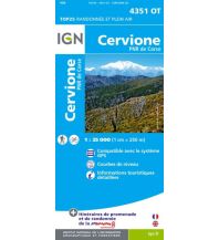 Wanderkarten Frankreich IGN Carte 4351 OT, Cervione 1:25.000 IGN