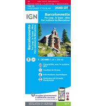 Hiking Maps France IGN Carte 3540 OT-R Frankreich - Barcelonnette 1:25.000 IGN