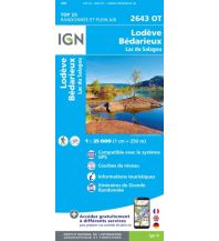 Hiking Maps IGN Carte 2643 OT Frankreich - Lodeve, Bedarieux 1:25.000 IGN