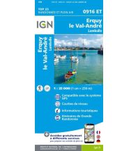 Wanderkarten Frankreich IGN WK 0916 ET Erquy, Le Val-Andre 1:25.000 IGN