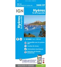 Wanderkarten Frankreich IGN Carte 3446 OT, Hyères, Île de Porquerolles 1:25.000 IGN