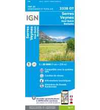 Wanderkarten Frankreich IGN Carte 3338 OT, Serres, Veynes, Haut Buëch 1:25.000 IGN