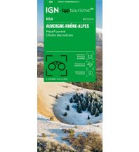 Straßenkarten Frankreich Auvergne-Rhone-Alpes - Massif Central 1:250.000 IGN