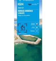 Wanderkarten Frankreich IGN Carte 2547 OT, Durban-Corbières, Leucate 1:25.000 IGN
