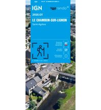 Wanderkarten Frankreich IGN Carte 2935 OT, Le Chambon-sur-Lignon 1:25.000 IGN
