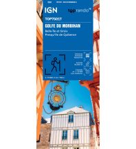 Hiking Maps France Golfe du Morbihan 1:75.000 IGN