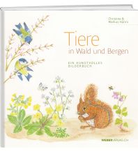 Outdoor Kinderbücher Tiere in Wald und Bergen Weber-Verlag