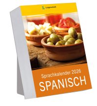 Kalender Langenscheidt Sprachkalender Spanisch 2026 Klett Verlag