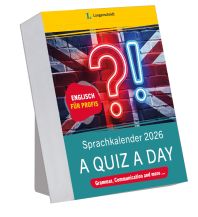 Kalender Langenscheidt Sprachkalender Englisch A Quiz a Day 2026 Klett Verlag