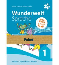 Wunderwelt Sprache 1, Paket (Lesen, Sprechen, Hören, Schreiblehrgang D, Schreiblehrgang S-95, Sprache untersuchen und richtig schreiben, Texte verfassen, Übungsheft) ÖBV Pädagogischer Verlag