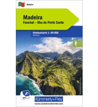 Hiking Maps Slovenia K+F Outdoorkarte Madeira 1:40.000 Hallwag Kümmerly+Frey AG