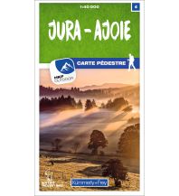 Hiking Maps Jura - Ajoie 04 Wanderkarte 1:40 000 matt laminiert Hallwag Kümmerly+Frey AG