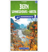 Bern 18 Wanderkarte 1:40 000 matt laminiert Hallwag Kümmerly+Frey AG