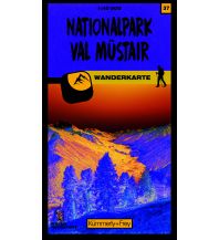 Hiking Maps Switzerland K+F-Wanderkarte 37, Nationalpark, Val Müstair 1:40.000 Hallwag Kümmerly+Frey AG