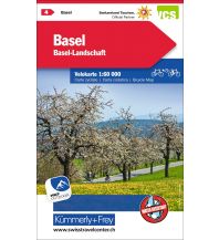 Cycling Maps Switzerland K+F-Velokarte 4, Basel 1:60.000 Hallwag Kümmerly+Frey AG
