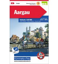 Radkarten Schweiz Aargau Velokarte Nr. 5 Hallwag Kümmerly+Frey AG