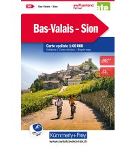 Radkarten Schweiz Bas-Valais Hallwag Kümmerly+Frey AG