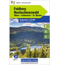 Wanderkarten Schwarzwald - Schwäbische Alb K+F-Outdoorkarte 26, Feldberg, Hochschwarzwald 1:35.000 Hallwag Kümmerly+Frey AG