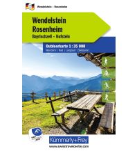 Hiking Maps Tyrol Kümmerly+Frey Outdoorkarte Deutschland 6 Wendelstein, Rosenheim 1:35.000 Hallwag Kümmerly+Frey AG