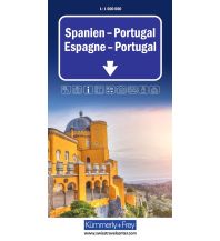 Road Maps Spain Spanien, Portugal Hallwag Kümmerly+Frey AG