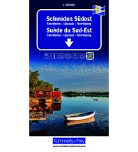 Kümmerly+Frey Regional-Strassenkarte 3 Schweden Südost 1:250.000 Hallwag Kümmerly+Frey AG
