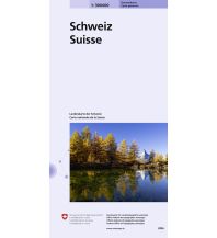Straßenkarten Schweiz Generalkarte Schweiz 0050, 1:300.000 Bundesamt für Landestopographie
